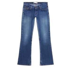 Levi’s 524 Too Superlow Bootcut Jeans Low Rise Y2K Blue Sz 7